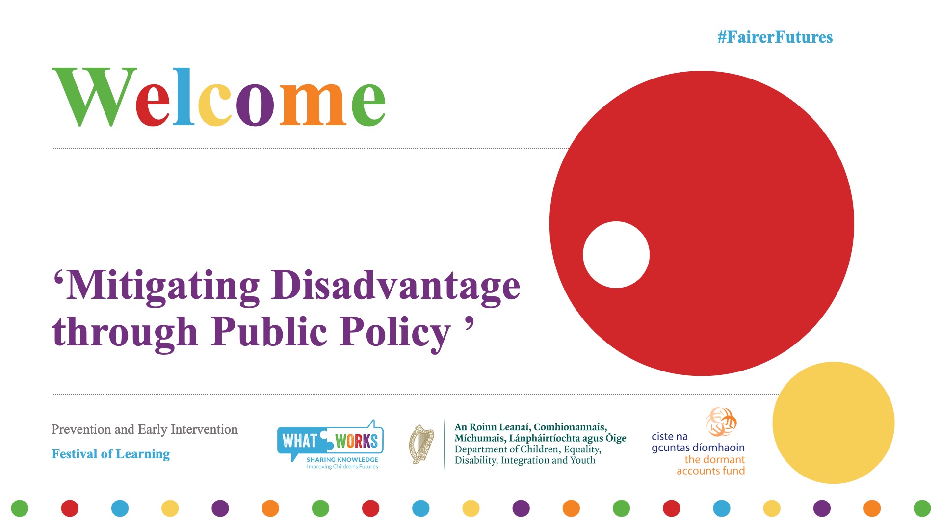 2. Policy mitigating disadvantage